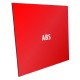 Lamina de ABS doble color Rojo/Blanco para grabado en Laser