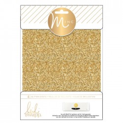 Gold Glitter Sheets 6″ x 8″ – MINC – Heidi Swapp
