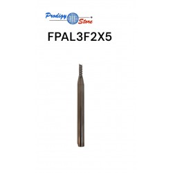 Fresa para Aluminio 3 Flautas Helicoidal 2x5mm