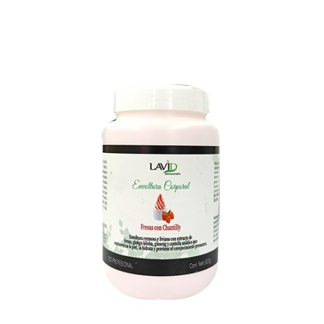 LAVID Mascarilla Corporal de Fresas con Chantilly 500g